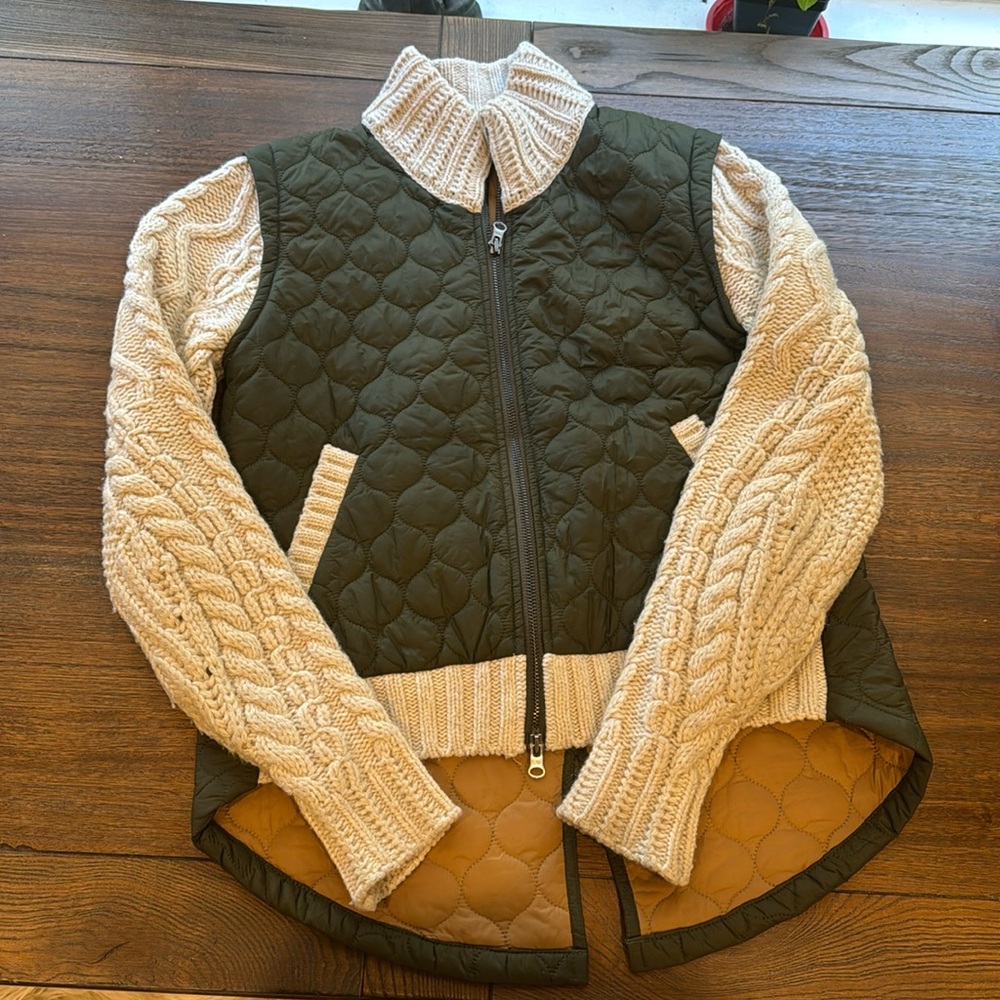 Veronica Beard mixed media Patra Jacket